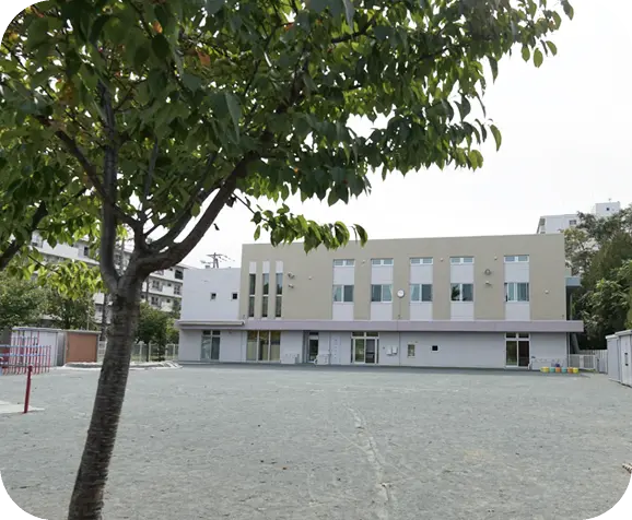 まこまないみどりまち保育園外観画像