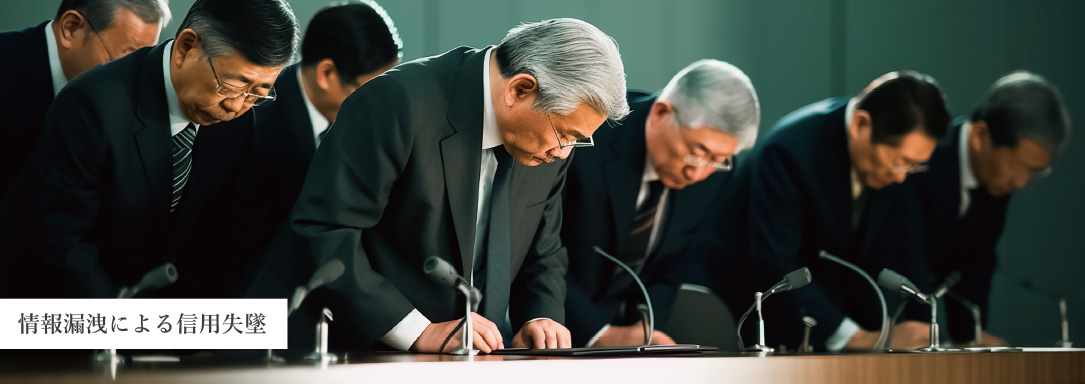 情報漏洩による信用失墜