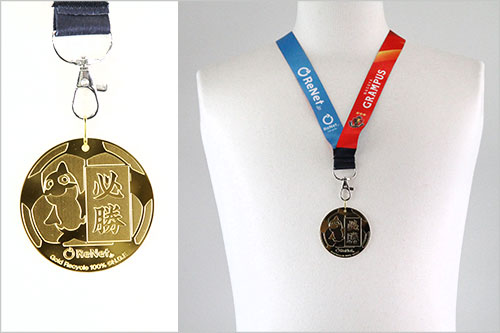 2021年版 グランパスくんの金メダル完成！こちらの金メダルが当たります