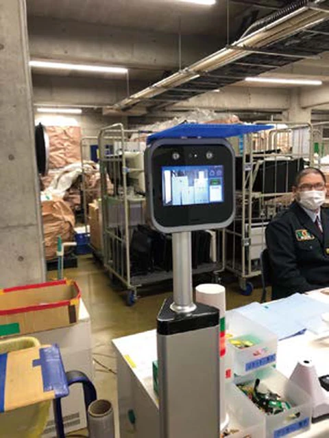 顔認証システムによる入退室管理